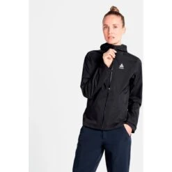 Odlo Aegis 2.5L Waterproof Hardshell Jacket Women - Black -Odlo odlo womens aegis 2 1003023