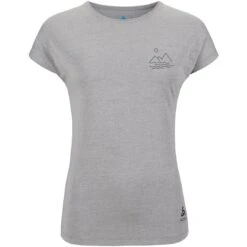 Odlo Ascent 365 Sharp T-Shirt Women - Grey Melange