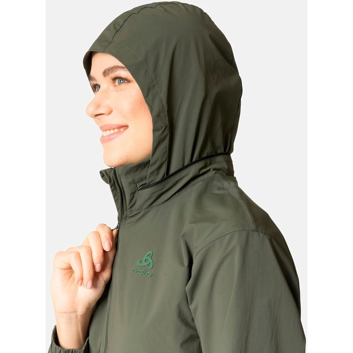 Odlo Ascent 365 Windshell Jacket Women - Deep Depths 16 Odlo Ascent 365 Windshell Jacket Women - Deep Depths - Image 14