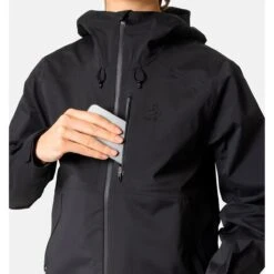 Odlo Ascent 3L Waterproof Hardshell Jacket Women - Black 19 Odlo Ascent 3L Waterproof Hardshell Jacket Women - Black -Odlo odlo womens ascent 3l waterproof hardshell jacket black 4 1406443