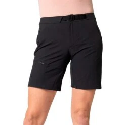 Odlo Ascent Hiking Shorts Women - Black -Odlo odlo womens ascent hiking shorts black 1 1408407