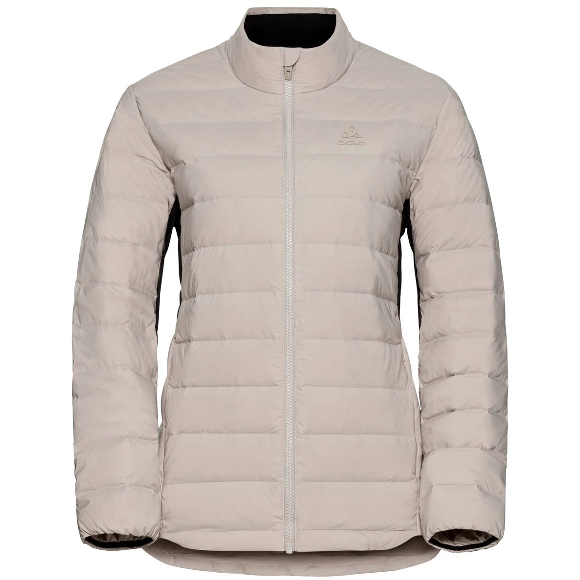 Odlo Women's Ascent N-Thermic Recycled Down Hybrid Jacket - Silver Cloud 3 Odlo Women's Ascent N-Thermic Recycled Down Hybrid Jacket - Silver Cloud