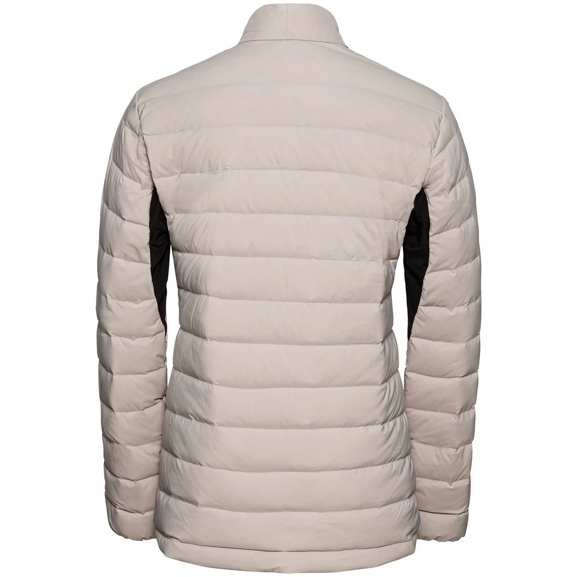Odlo Women's Ascent N-Thermic Recycled Down Hybrid Jacket - Silver Cloud 4 Odlo Women's Ascent N-Thermic Recycled Down Hybrid Jacket - Silver Cloud - Image 2