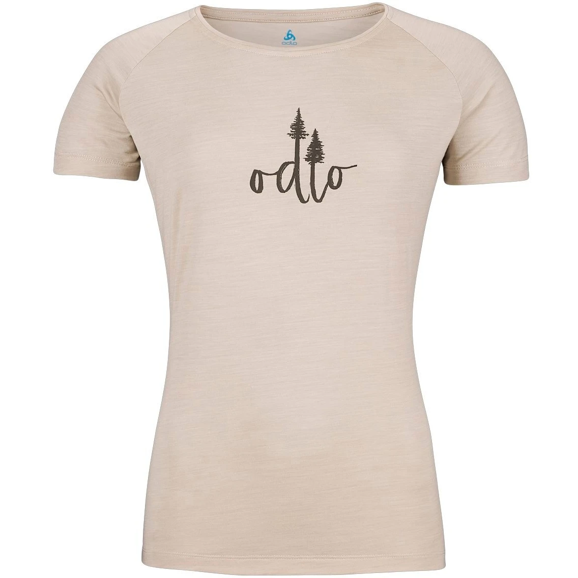 Odlo Ascent Performance Wool 130 Trees T-Shirt Women - Silver Cloud Melange 3 Odlo Ascent Performance Wool 130 Trees T-Shirt Women - Silver Cloud Melange
