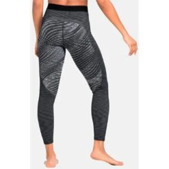 Odlo Women's Blackcomb Eco Bottoms - Black - Space Dye -Odlo odlo womens blackcomb eco bottoms black space dye 2 1327875