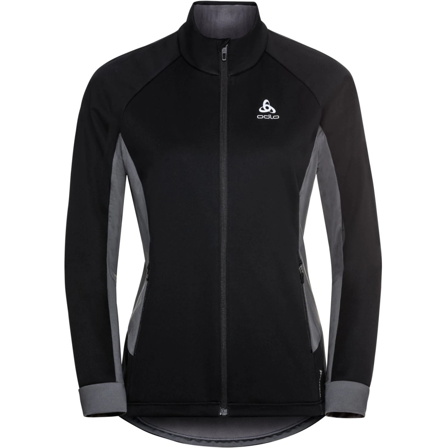 Odlo Brensholmen Cross-Country Jacket Women - Black - New Odlo Graphite Grey 3 Odlo Brensholmen Cross-Country Jacket Women - Black - New Odlo Graphite Grey