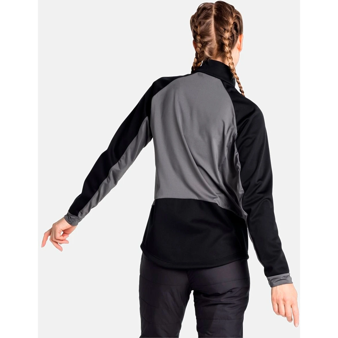 Odlo Brensholmen Cross-Country Jacket Women - Black - New Odlo Graphite Grey 6 Odlo Brensholmen Cross-Country Jacket Women - Black - New Odlo Graphite Grey - Image 4