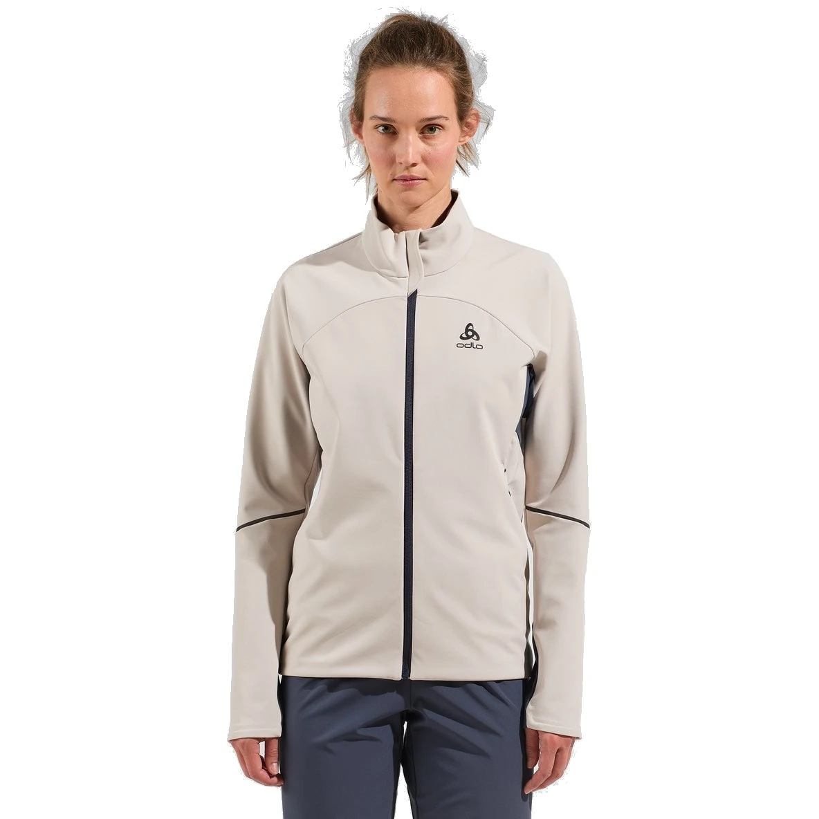 Odlo Engvik Cross-Country Jacket Women - Silver Cloud - India Ink 3 Odlo Engvik Cross-Country Jacket Women - Silver Cloud - India Ink