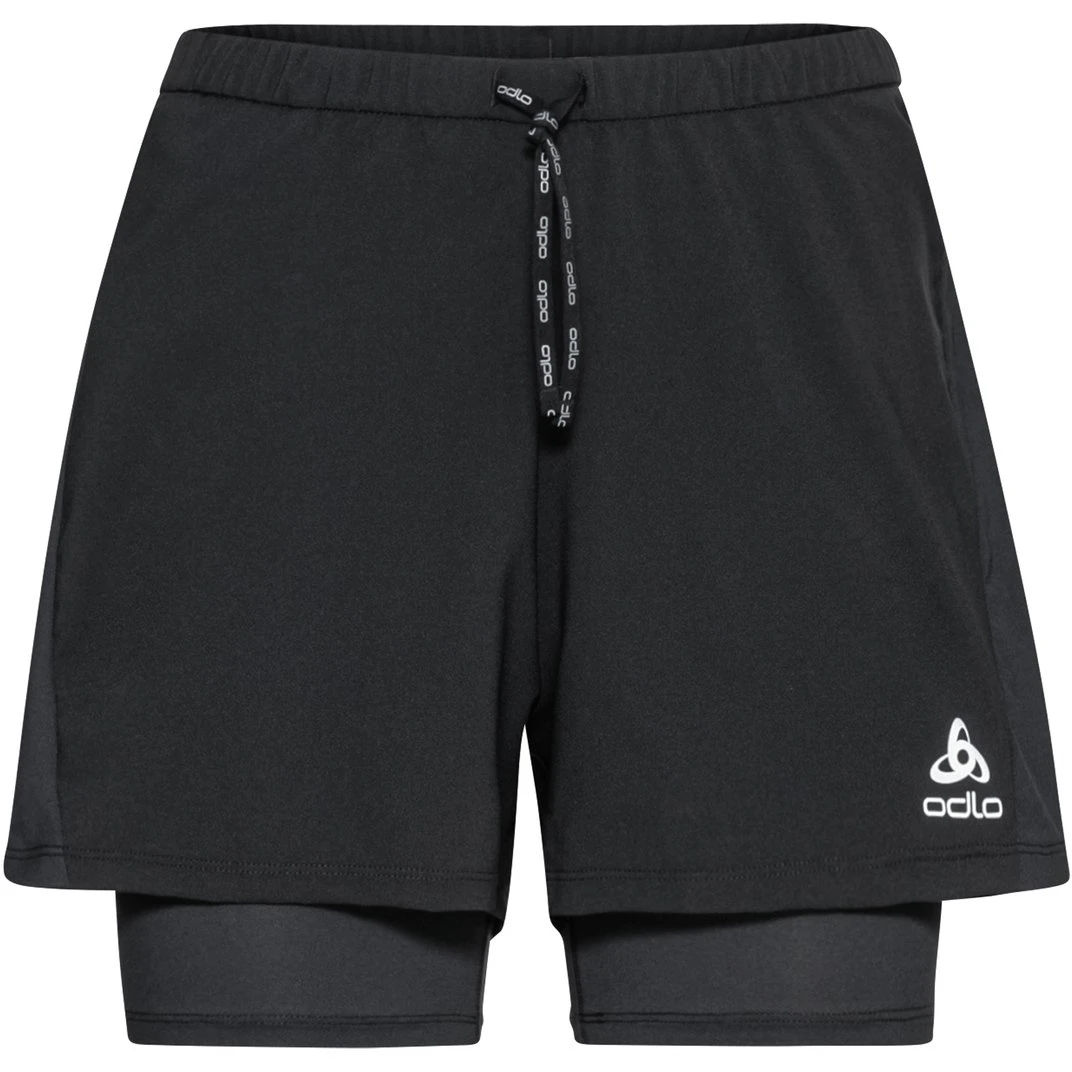 Odlo Essentials 3 Inch 2-in-1 Running Shorts Women - Black 3 Odlo Essentials 3 Inch 2-in-1 Running Shorts Women - Black