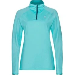 Odlo Essentials Ceramiwarm Half-Zip Running Mid Layer Women - Polynya