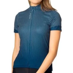 Odlo Essentials Jersey Women - Blue Wing Teal - White -Odlo odlo womens essential jersey blue wing teal white 1 1408479