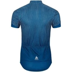 Odlo Essentials Jersey Women - Blue Wing Teal - White -Odlo odlo womens essential jersey blue wing teal white 2 1448744