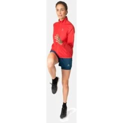 Odlo Essentials Light Running Jacket Women - American Beauty -Odlo odlo womens essential light running jacket american beauty 4 1406493