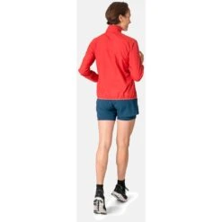 Odlo Essentials Light Running Jacket Women - American Beauty -Odlo odlo womens essential light running jacket american beauty 5 1406494