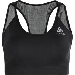 Odlo Essentials Mesh Running Bra Women - Black