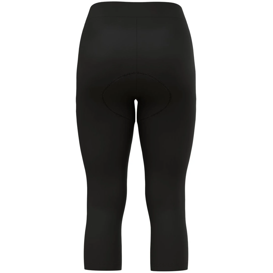 Odlo Essentials 3/4 Length Cycling Tights Women - Black 4 Odlo Essentials 3/4 Length Cycling Tights Women - Black - Image 2