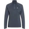 Odlo Essentials Ceramiwarm Half-Zip Running Mid Layer Women - India Ink 2 Odlo Essentials Ceramiwarm Half-Zip Running Mid Layer Women - India Ink -Odlo odlo womens essentials ceramiwarm half zip running mid layer india ink 1 1556917