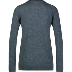 Odlo Essentials Seamless Long Sleeve Running T-Shirt Women - India Ink Melange -Odlo odlo womens essentials seamless long sleeve running t shirt india ink melange 5 1509495