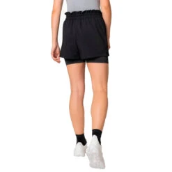Odlo Active 365 2-in-1 5 Inch Shorts Women - Black 12 Odlo Active 365 2-in-1 5 Inch Shorts Women - Black -Odlo odlo womens essentials seamless running t shirt india ink melange 4 1523191