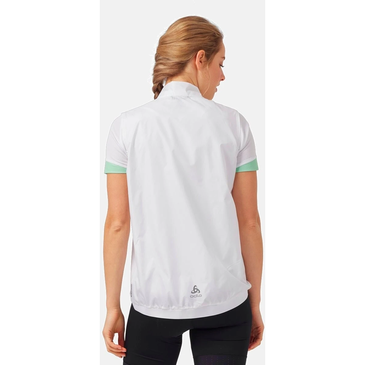 Odlo Essentials Windproof Cycling Vest Women - White 7 Odlo Essentials Windproof Cycling Vest Women - White - Image 5