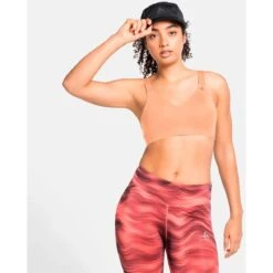 Odlo Everyday High Sports Bra Women - Cup A - Nude -Odlo odlo womens everyday high sports bra nude 3 1114502 1