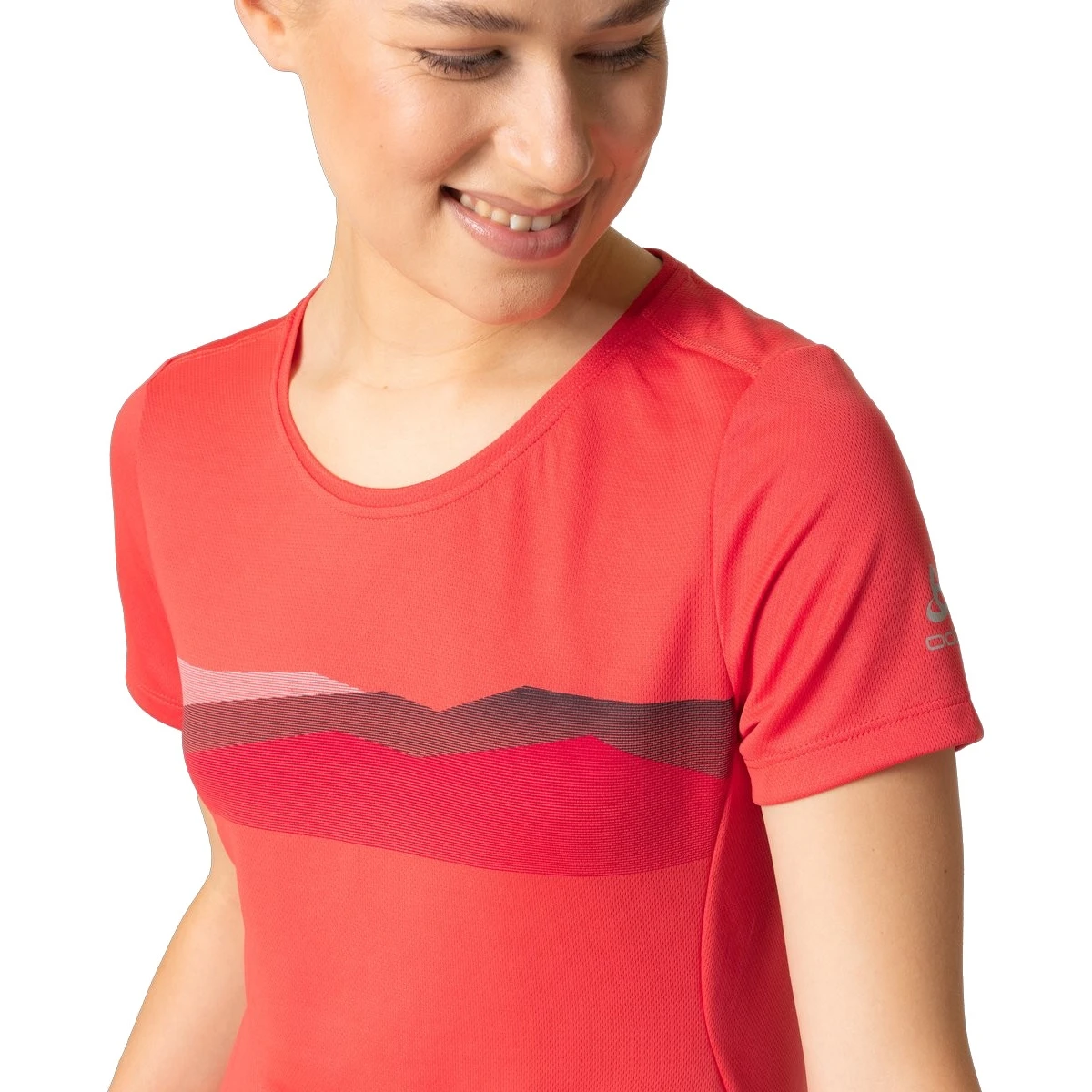 Odlo F-Dry Ridgeline T-Shirt Women - Cayenne 7 Odlo F-Dry Ridgeline T-Shirt Women - Cayenne - Image 5