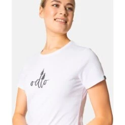 Odlo Kumano Trees T-Shirt Women - White -Odlo odlo womens kumano trees t shirt white 1 1406637