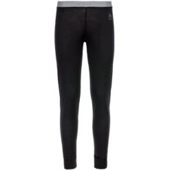 Odlo Women's Natural 100% Merino Warm Base Layer Set - Black - Black -Odlo odlo womens natural 100 merino warm base layer set 195741 15001 black black 5 1006308