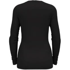 Odlo Natural Merino 260 Crew Neck Long-Sleeve Base Layer Top Women - Black 5 Odlo Natural Merino 260 Crew Neck Long-Sleeve Base Layer Top Women - Black -Odlo odlo womens natural merino 260 base layer crew black 2 1556117