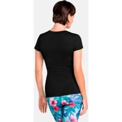 Odlo Women's Performance Wool Light Base Layer T-Shirt - Black -Odlo odlo womens natural plus light base layer t shirt black 2 1327976