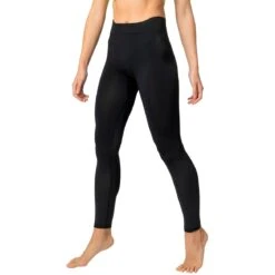 Odlo Performance Light Base Layer Bottoms Women - Black -Odlo odlo womens performance light eco base layer bottoms black 1408664