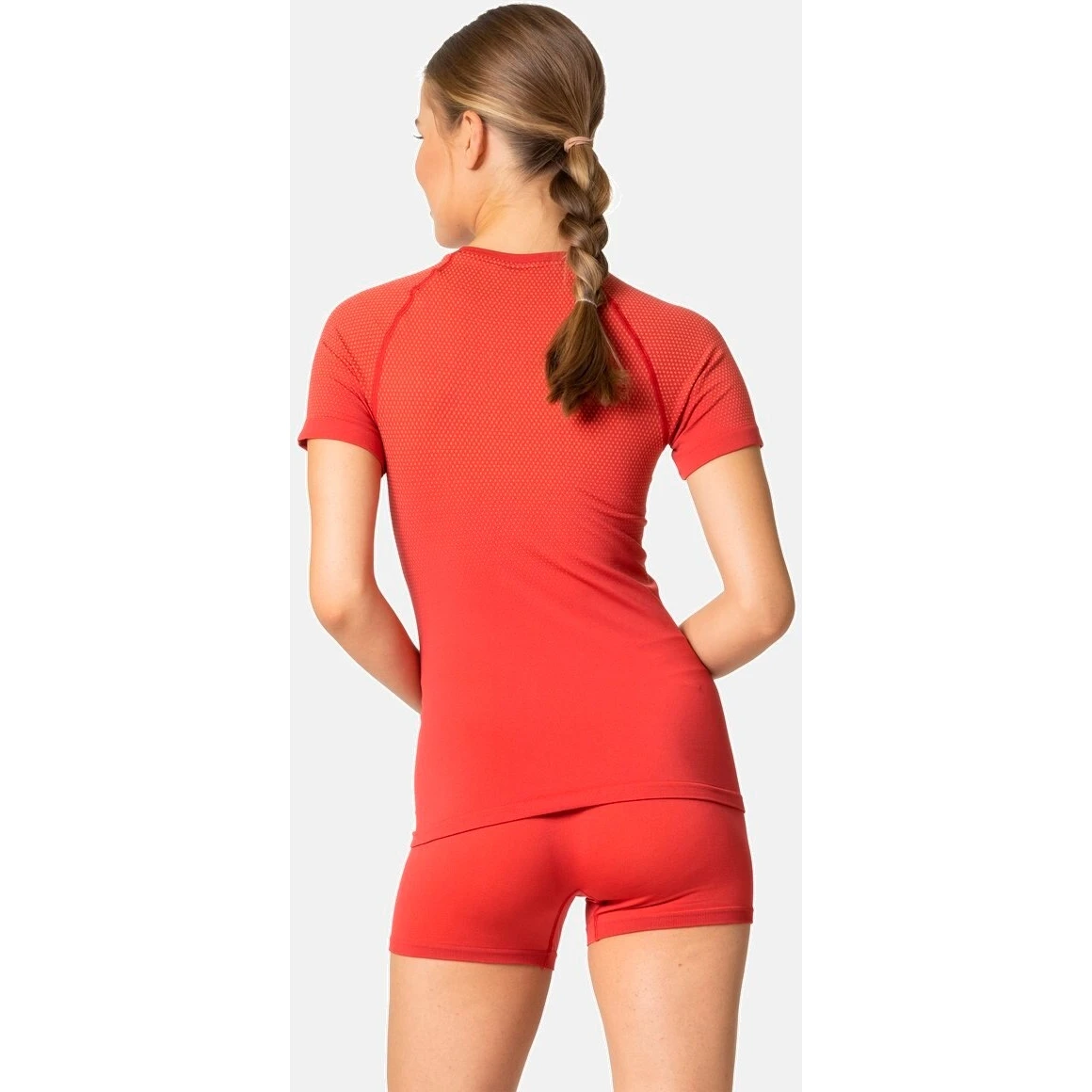 Odlo Performance Light Base Layer T-Shirt Women - American Beauty 6 Odlo Performance Light Base Layer T-Shirt Women - American Beauty - Image 4