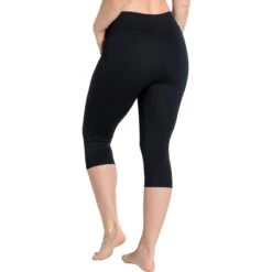 Odlo Performance Warm 3/4 Base Layer Bottoms - Black - New Odlo Graphite Grey -Odlo odlo womens performance warm eco base layer 3 4 pants black new odlo graphite grey 2 1500930