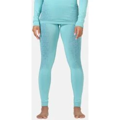 Odlo Performance Warm Base Layer Bottoms Women - Blue Wing Teal - Polynya 8 Odlo Performance Warm Base Layer Bottoms Women - Blue Wing Teal - Polynya -Odlo odlo womens performance warm eco base layer pants blue wing teal polynya 1 1328184