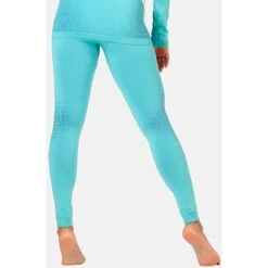 Odlo Performance Warm Base Layer Bottoms Women - Blue Wing Teal - Polynya 9 Odlo Performance Warm Base Layer Bottoms Women - Blue Wing Teal - Polynya -Odlo odlo womens performance warm eco base layer pants blue wing teal polynya 2 1328185