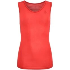 Odlo Performance X-Light V-Neck Base Layer Singlet Women - American Beauty