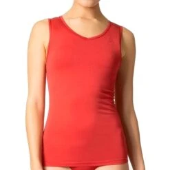 Odlo Performance X-Light V-Neck Base Layer Singlet Women - American Beauty 11 Odlo Performance X-Light V-Neck Base Layer Singlet Women - American Beauty -Odlo odlo womens performance x light eco v neck singlet american beauty 1408700