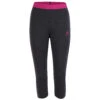 Odlo Revelstoke Performance Wool Warm 3/4 Base Layer Bottoms Women - Odlo Graphite Grey Melange - Festival Fuchsia 2 Odlo Revelstoke Performance Wool Warm 3/4 Base Layer Bottoms Women - Odlo Graphite Grey Melange - Festival Fuchsia -Odlo odlo womens revelstoke performance wool 150 3 4 bottoms odlo graphite grey melange festival fuchsia 1346057