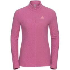 Odlo Roy 1/2 Zip Mid Layer Pullover Women - Festival Fuchsia - Boto Dolphin