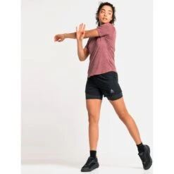 Odlo Women's Run Easy 5 Inch 2-in-1 Running Shorts - Black 12 Odlo Women's Run Easy 5 Inch 2-in-1 Running Shorts - Black -Odlo odlo womens run easy 5 inch 2 in 1 running shorts black 5 1115407