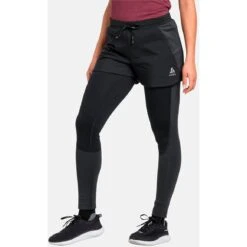 Odlo Women's Run Easy S-Thermic Shorts - Black 10 Odlo Women's Run Easy S-Thermic Shorts - Black -Odlo odlo womens run easy s thermic shorts black 1 1328219