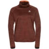 Odlo Run Easy Warm Mid Layer Top Women - Spiced Apple Melange