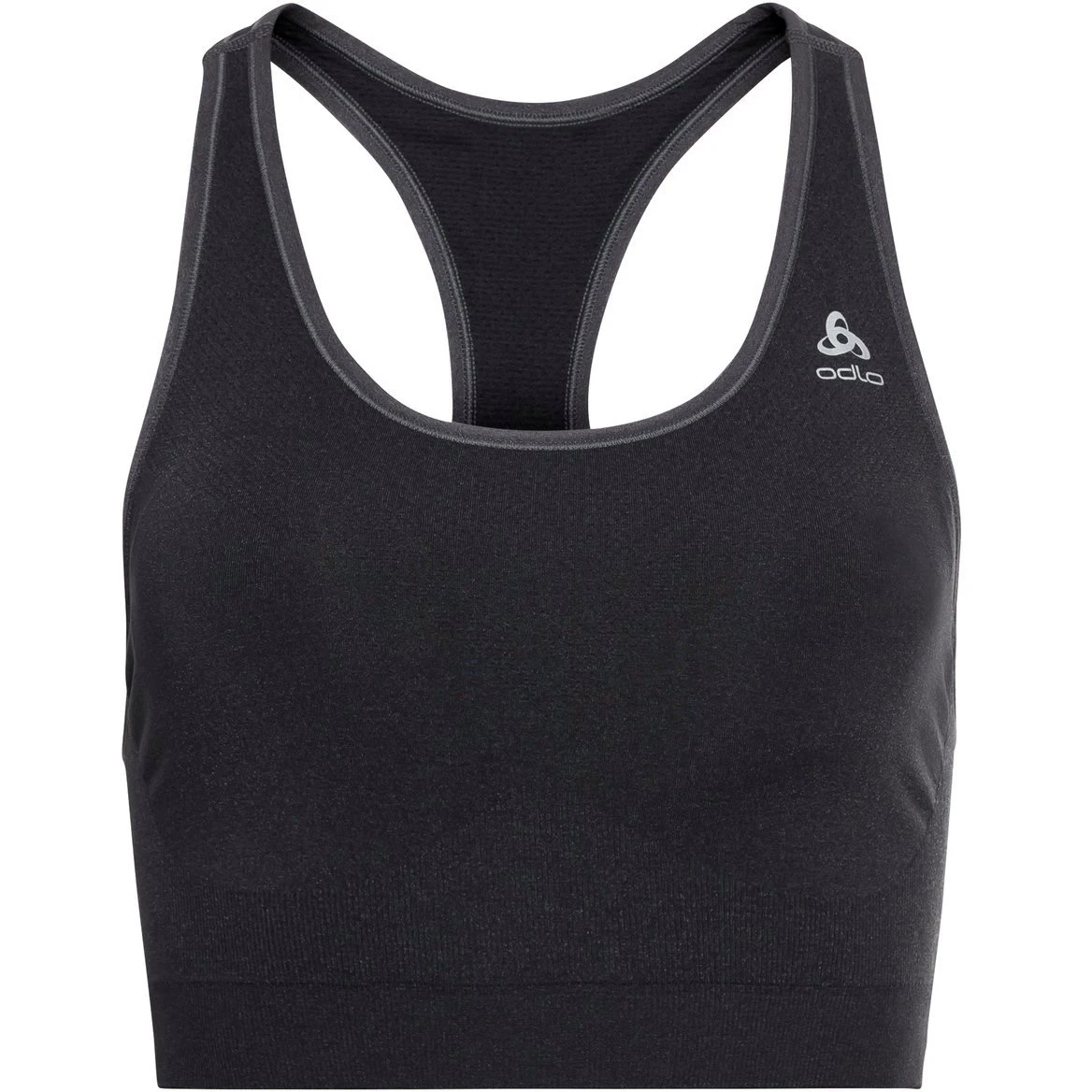 Odlo Seamless Medium Ceramicool Sports Bra Women - Black Melange 3 Odlo Seamless Medium Ceramicool Sports Bra Women - Black Melange