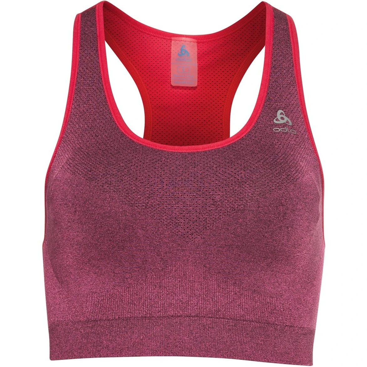 Odlo Seamless Medium Ceramicool Sports Bra Women - Paradise Pink Melange 3 Odlo Seamless Medium Ceramicool Sports Bra Women - Paradise Pink Melange