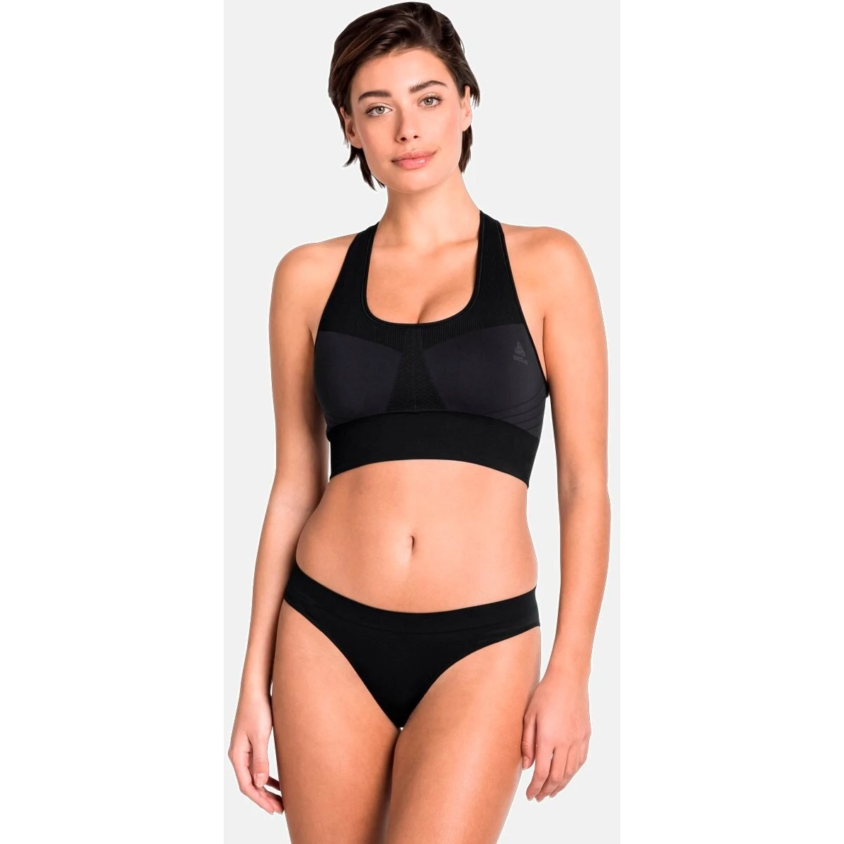Odlo Seamless Medium Sports Bra Women - Black 5 Odlo Seamless Medium Sports Bra Women - Black - Image 3