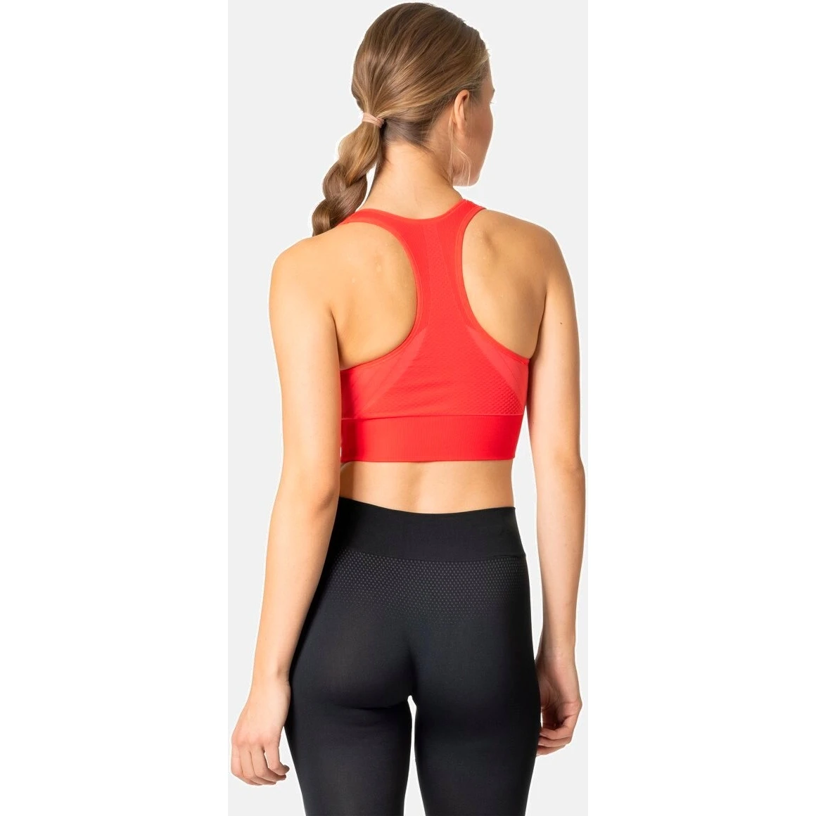 Odlo Seamless Medium Sports Bra Women - Cayenne 6 Odlo Seamless Medium Sports Bra Women - Cayenne - Image 4