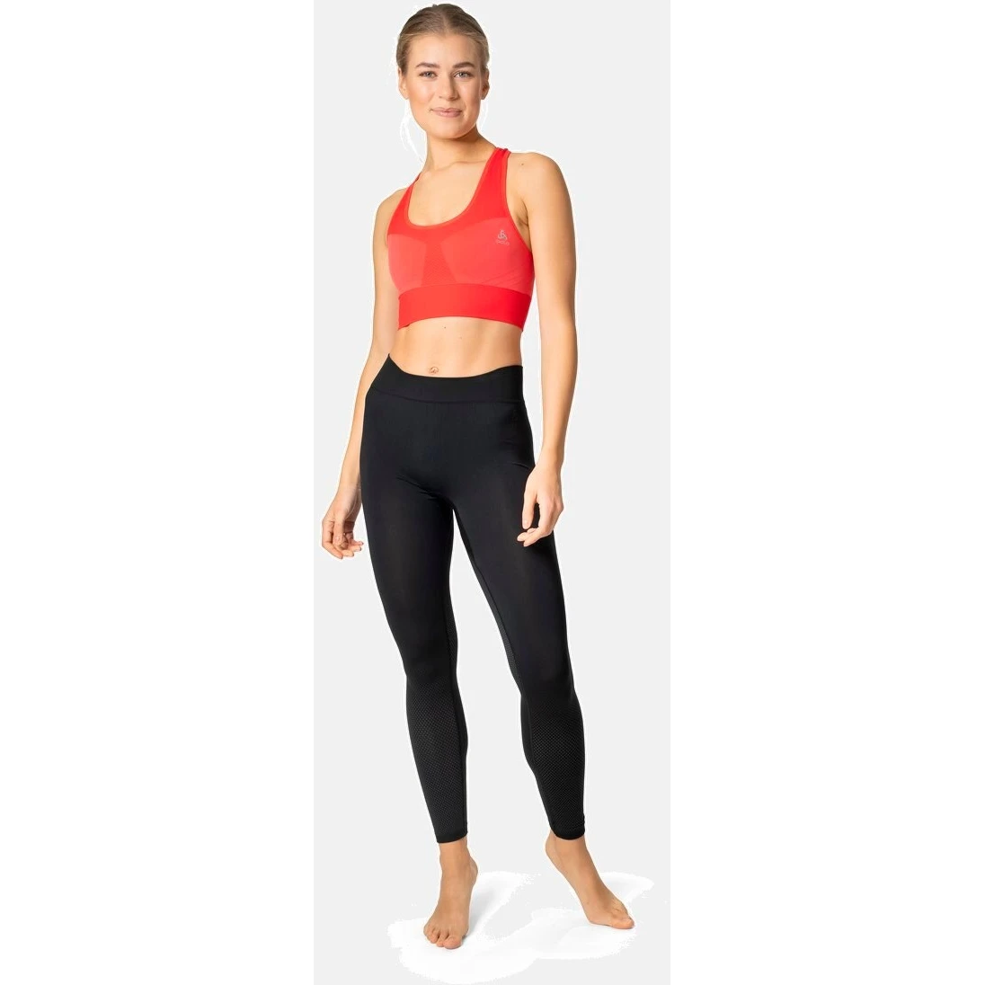 Odlo Seamless Medium Sports Bra Women - Cayenne 7 Odlo Seamless Medium Sports Bra Women - Cayenne - Image 5