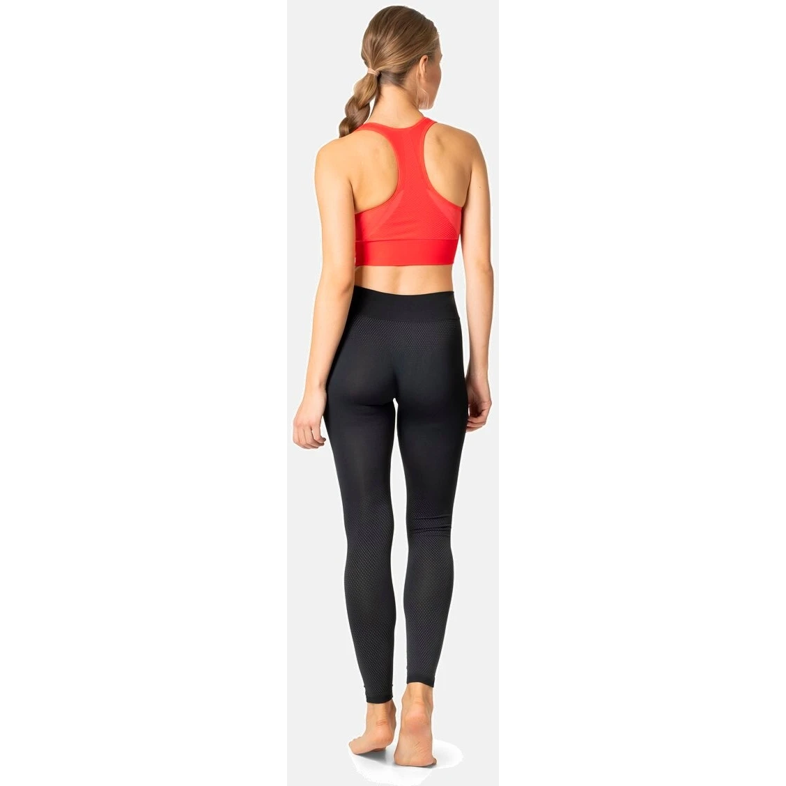 Odlo Seamless Medium Sports Bra Women - Cayenne 8 Odlo Seamless Medium Sports Bra Women - Cayenne - Image 6