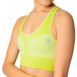 Odlo Seamless Medium Sports Bra Women - Sharp Green 10 Odlo Seamless Medium Sports Bra Women - Sharp Green -Odlo odlo womens seamless medium sports bra sharp green 1408731