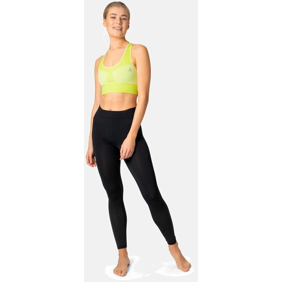 Odlo Seamless Medium Sports Bra Women - Sharp Green 7 Odlo Seamless Medium Sports Bra Women - Sharp Green - Image 5